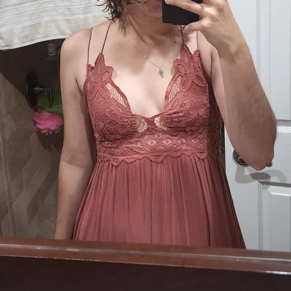 Free People Lace Adela Slip Dress - XS/S - Picture 6 of 6